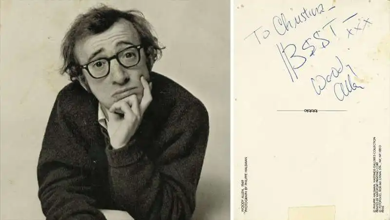 la cartolina di woody allen a babi christina engelhardt