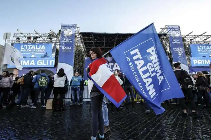 la lega sbarca a roma  3