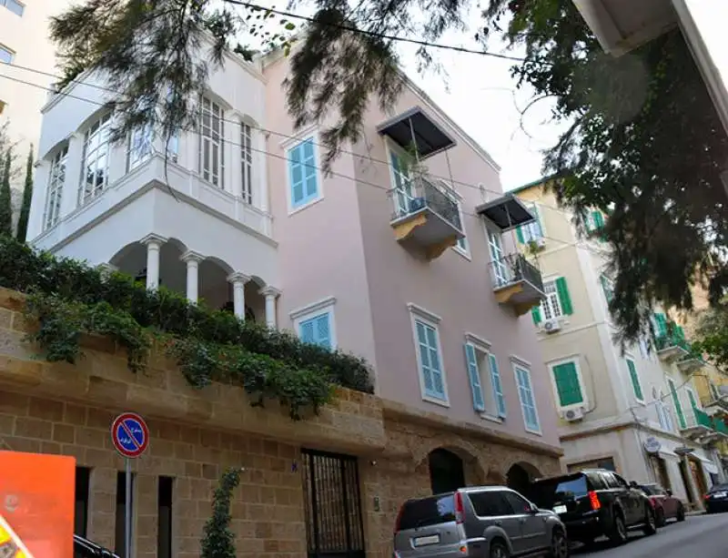 LA VILLA DI GHOSN A BEIRUT  