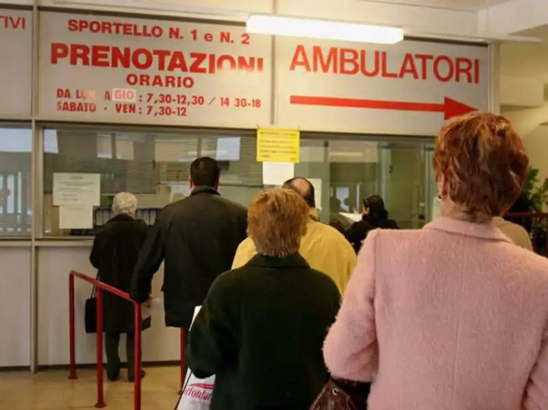 liste d'attesa all'ospedale