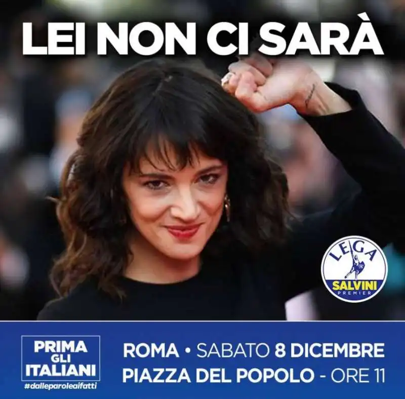 lui non ci sara' la campagna social di salvini 2