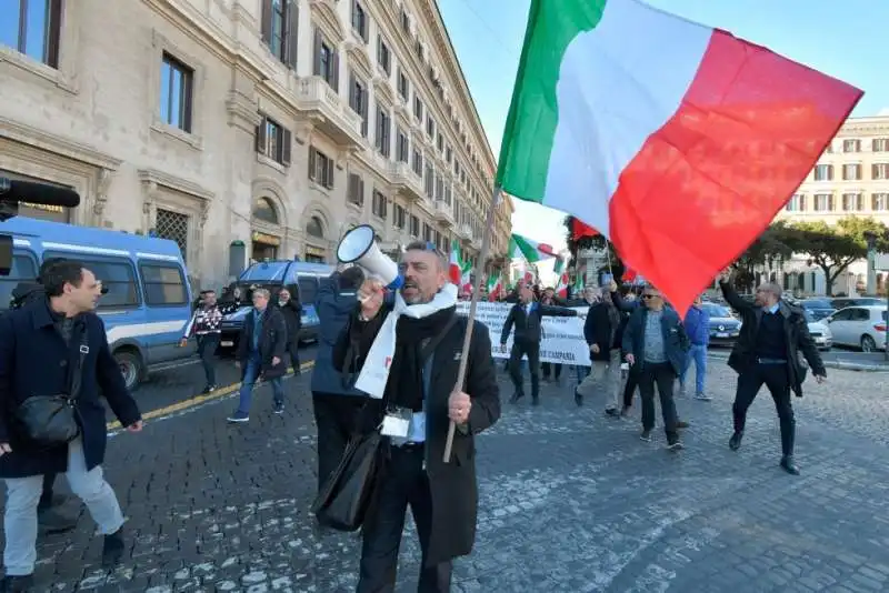 protesta degli ncc a roma 16