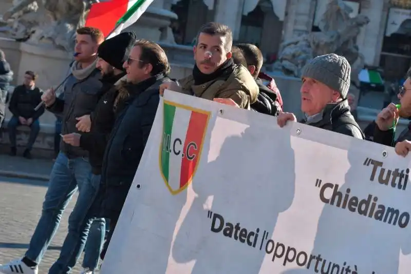 protesta degli ncc a roma 35