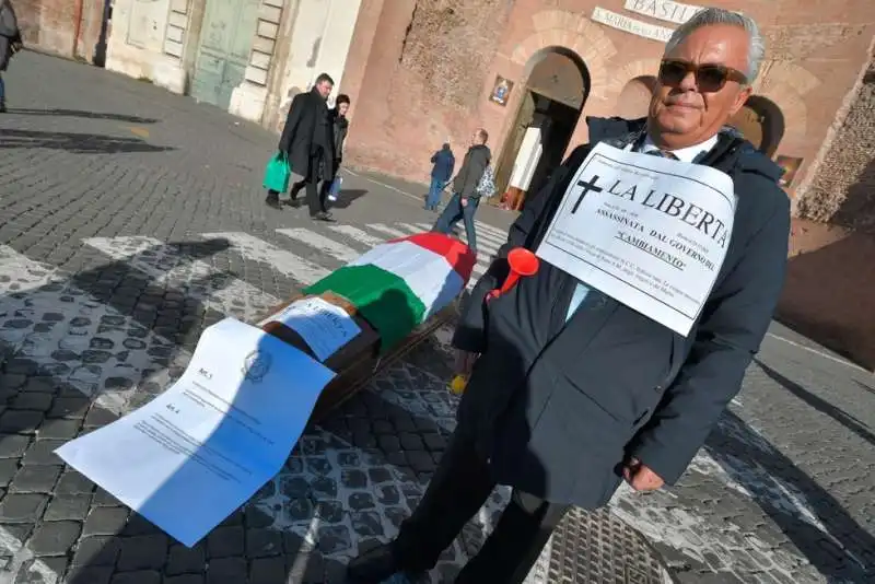 protesta degli ncc a roma 38