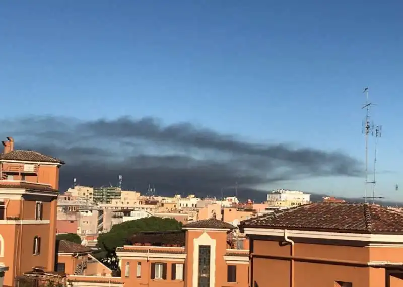 rogo tmb salario rifiuti in fiamme  4