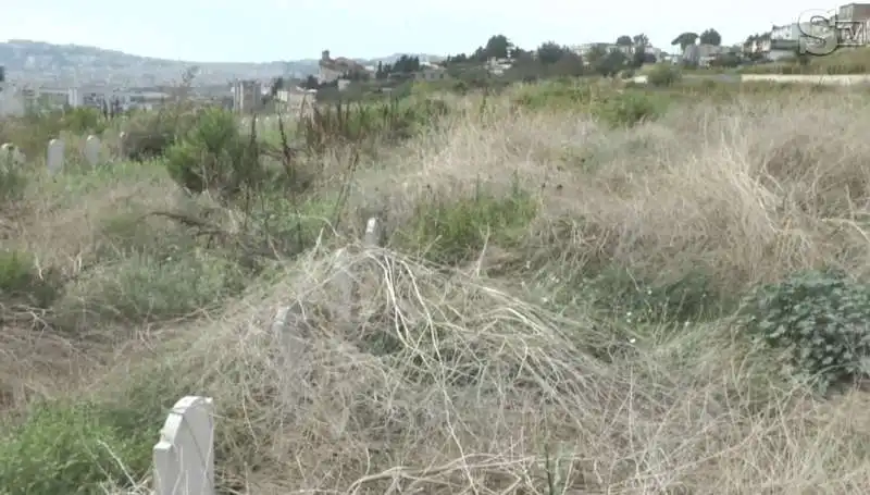 tombe e scheletri abbandonati al cimitero di napoli 11