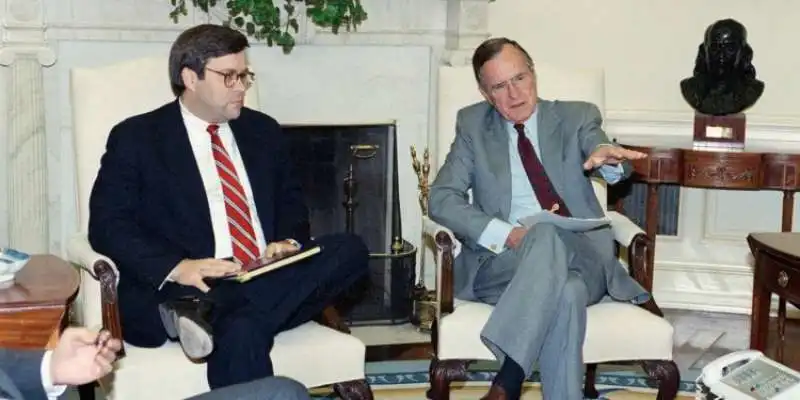  william bill barr  e george h w bush