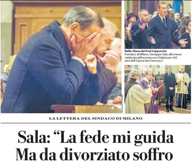 BEPPE SALA LETTERA A REPUBBLICA