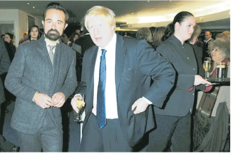 BORIS JOHNSON E  ALEKSANDR LEBEDEV 