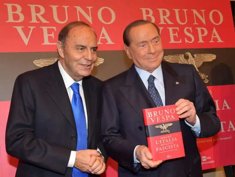 bruno vespa  silvio berlusconi  foto di bacco (2)