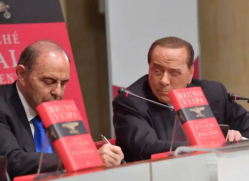 bruno vespa  silvio berlusconi  foto di bacco (5)