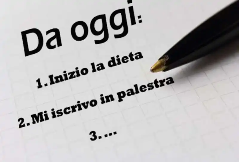 buoni propositi