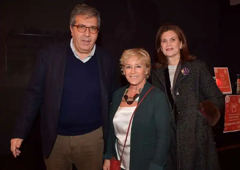 cinzia th torrini con benedetto habib e sua moglie  foto di bacco