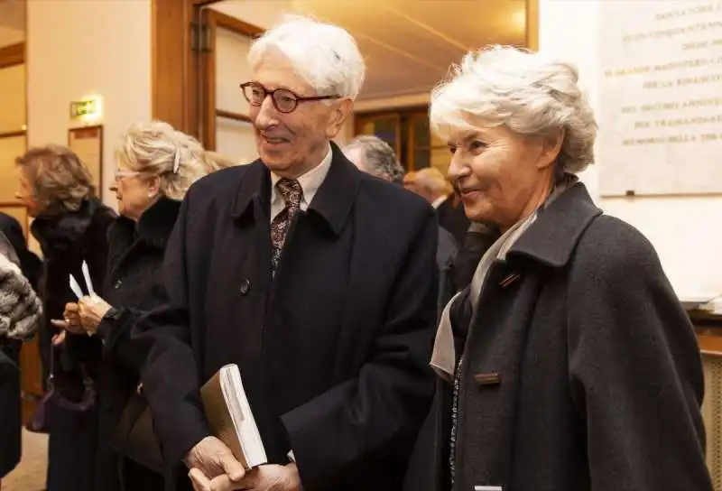 corrado augias e signora