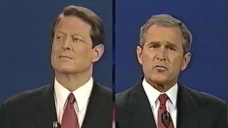 DIBATTITO GEORGE W. BUSH VS AL GORE 2000 1