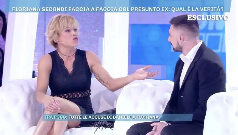 floriana secondi vs daniele pompili a domenica live 18