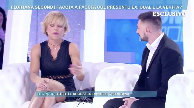 floriana secondi vs daniele pompili a domenica live 19