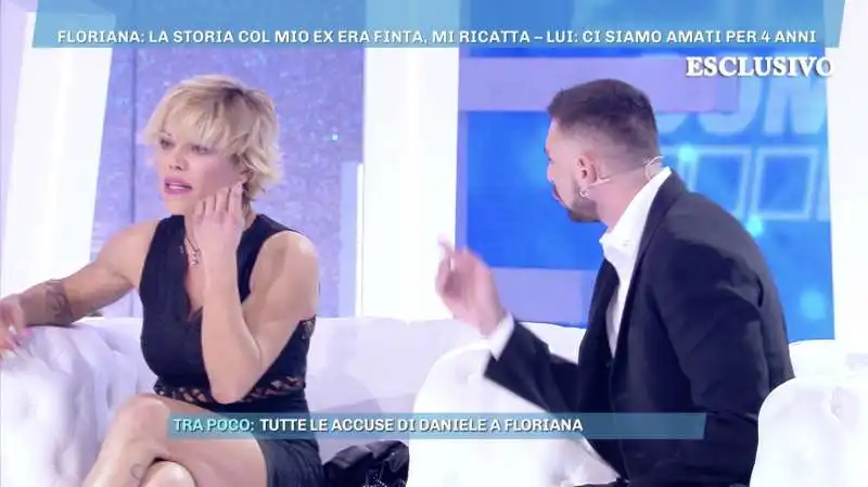 floriana secondi vs daniele pompili a domenica live 9