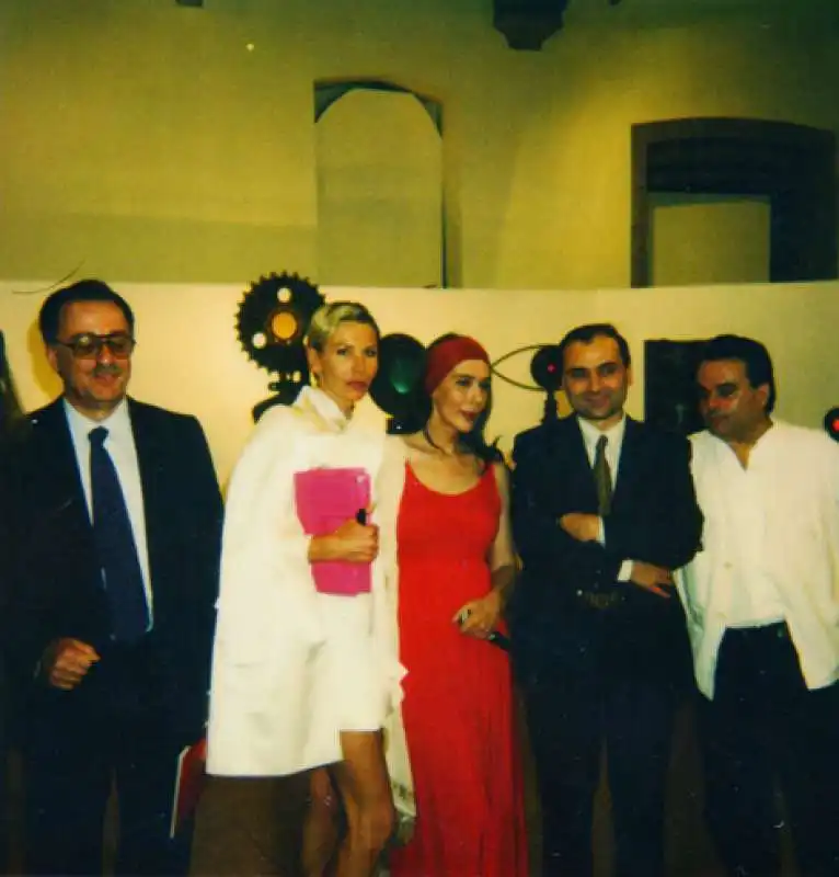 francesca conti cortecchia   1997  inaugurazione   vittoria e sindaco vitali