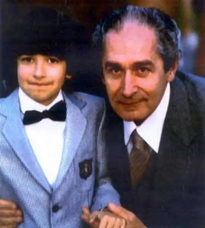 gabriele paolini con il padre gaetano