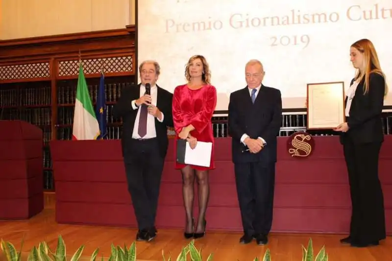 giovanni minoli   roberta de matthaeis   gianni letta