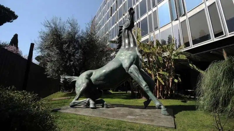 il cavallo della rai di viale mazzini 1