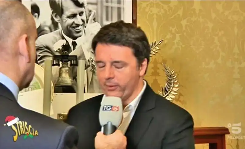 IL FUORIONDA DI MATTEO RENZI AL TG5