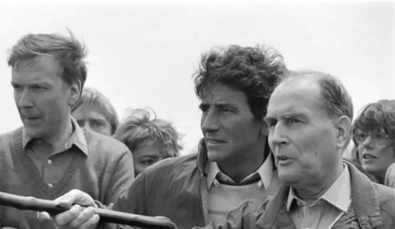 jack lang con  mitterrand