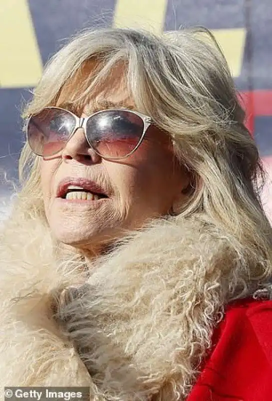 jane fonda protesta per il clima 2