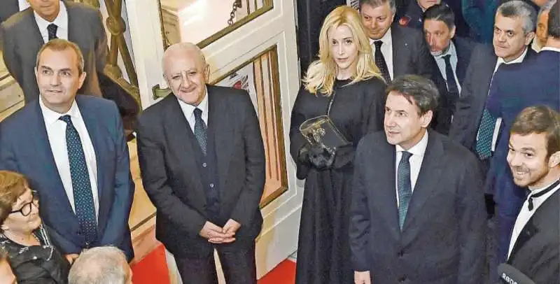 LUIGI DE MAGISTRIS - VINCENZO DE LUCA - OLIVIA PALADINO - GIUSEPPE CONTE