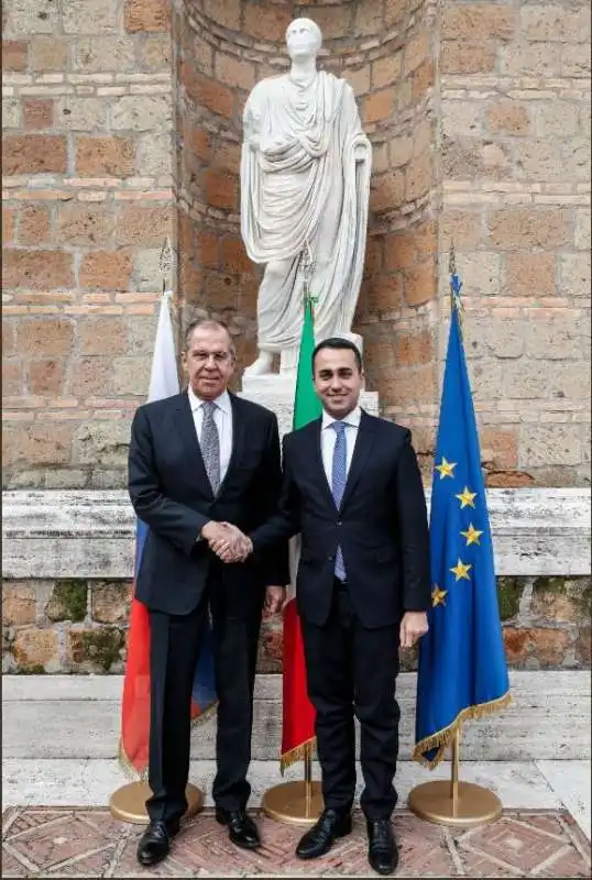 LUIGI DI MAIO  SERGEY LAVROV