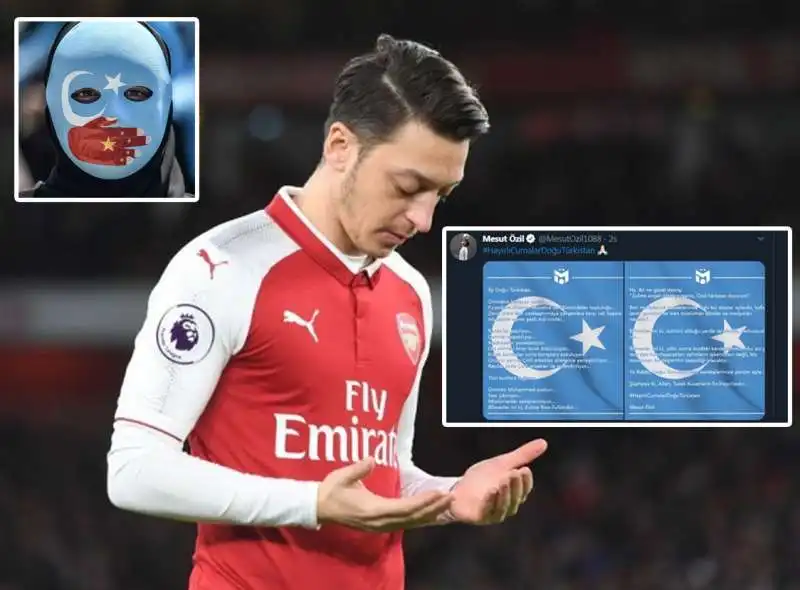 MESUT OZIL E LA DIFESA DEGLI UIGURI  