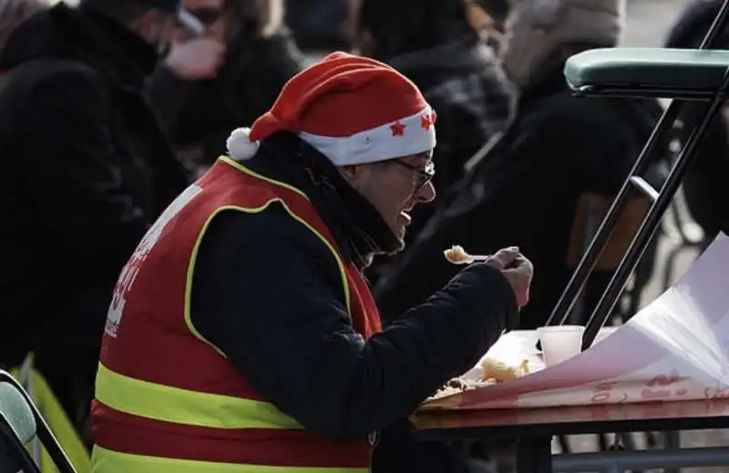 sciopero in francia durante le festivita' natalizie 7