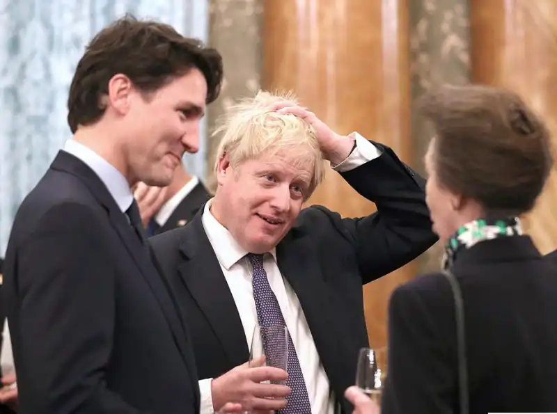 trudeau boris johnson