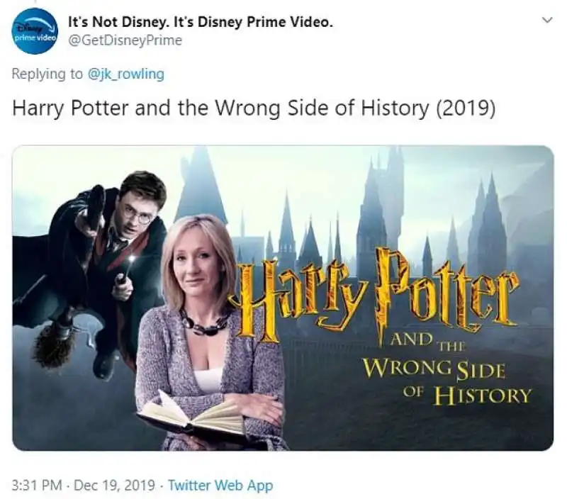 tweet contro jk rowling 2