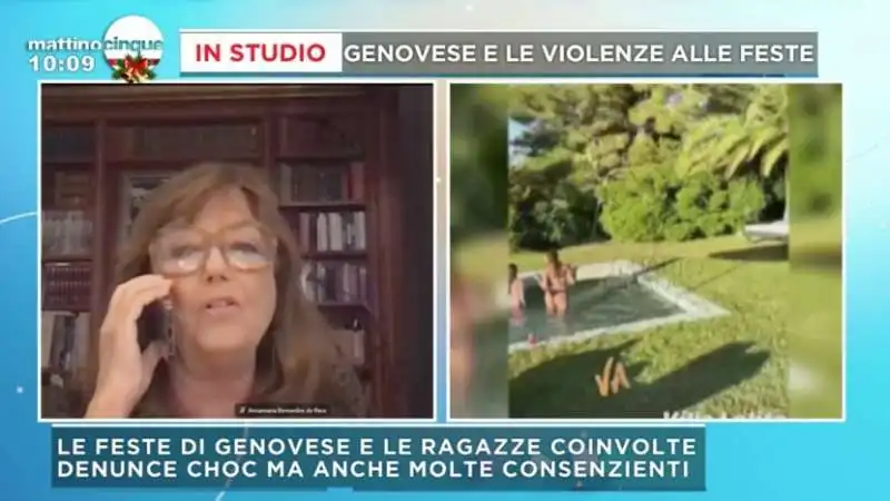 annamaria bernardini de pace a mattino cinque 2