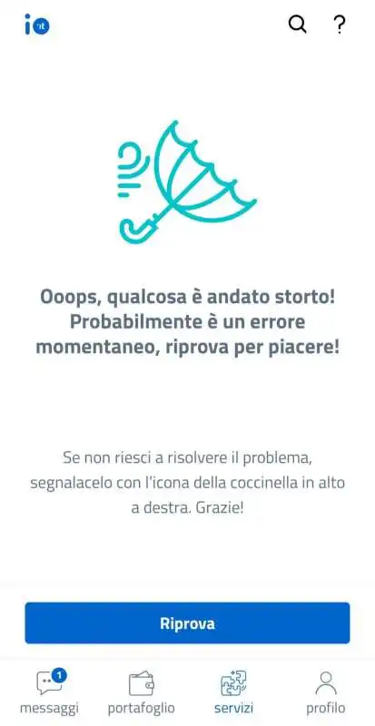 app io non funziona  11