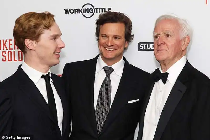 BENEDICT CUMBERBATCH COLIN FIRTH JOHN LE CARRE 