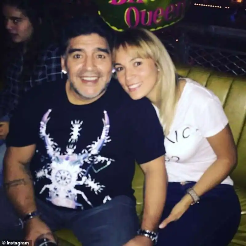 diego armando maradona rocio oliva 