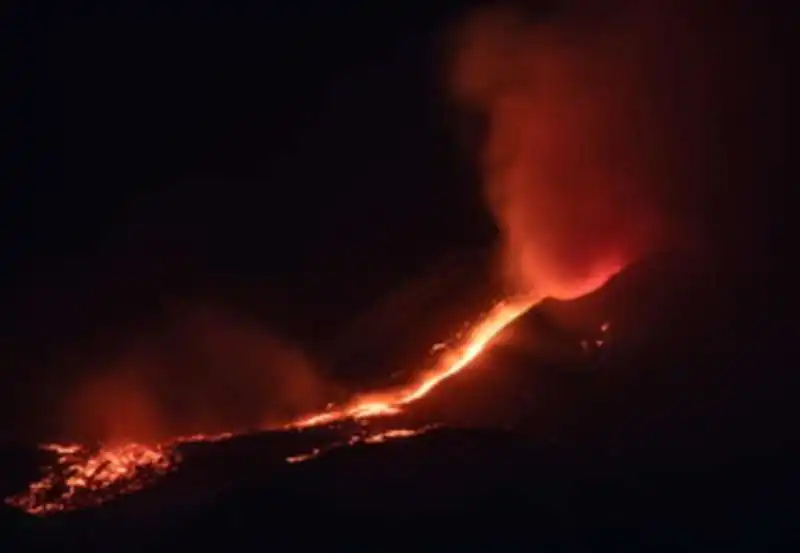 eruzione etna 1