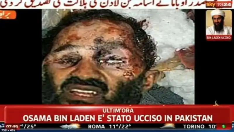 FOTO FAKE DEL CADAVERE DI OSAMA BIN LADEN