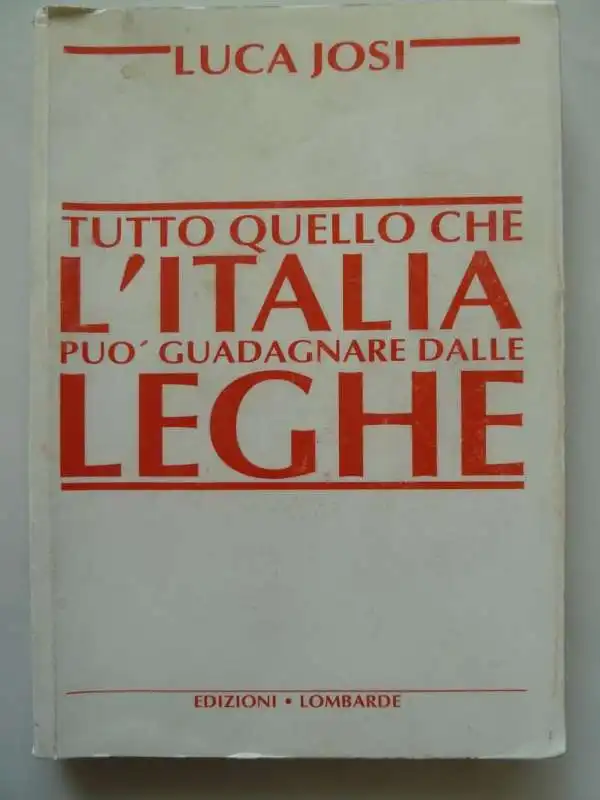 giovani socialisti libro bianco sulle leghe by luca josi