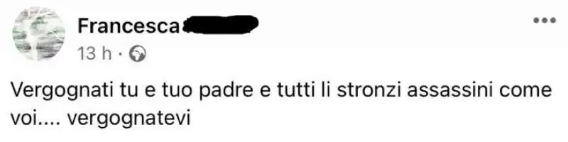 insulti sessisti sotto il post di sergio berlato 23