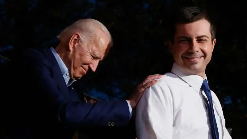 JOE BIDEN PETE BUTTIGIEG