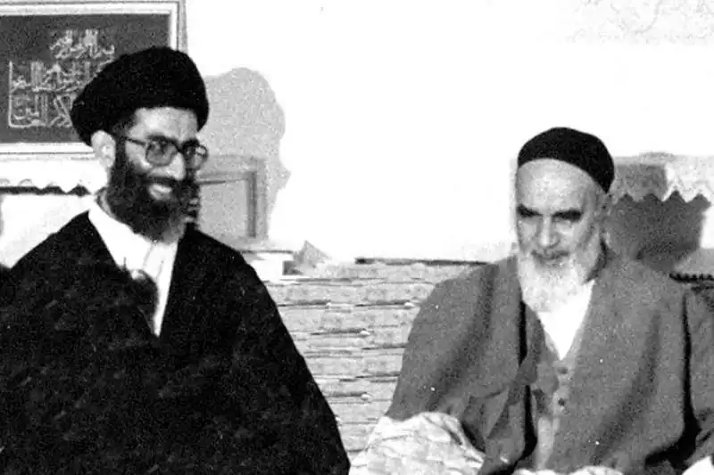 khamenei e khomeini 