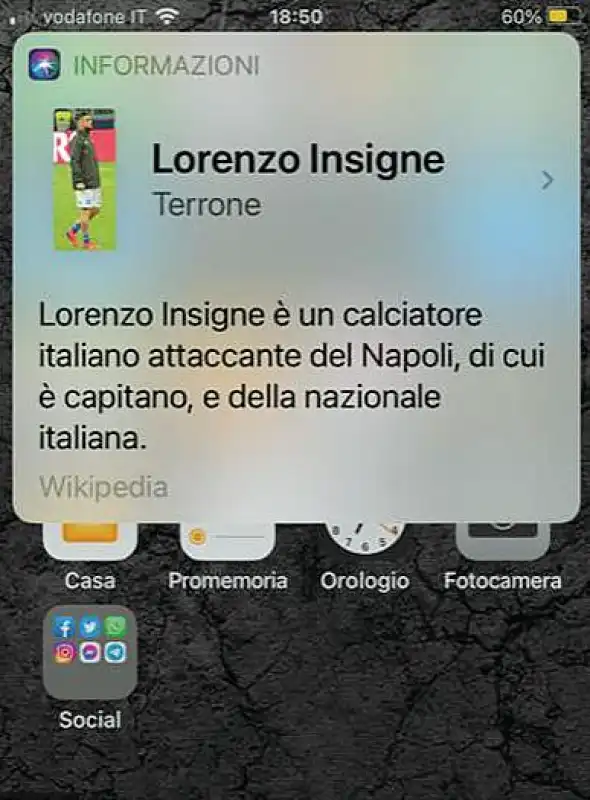 LORENZO INSIGNE SIRI