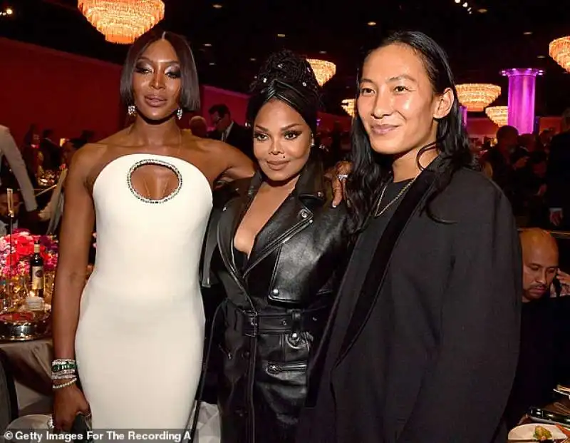 naomi campbell janet jackson alexander wang 