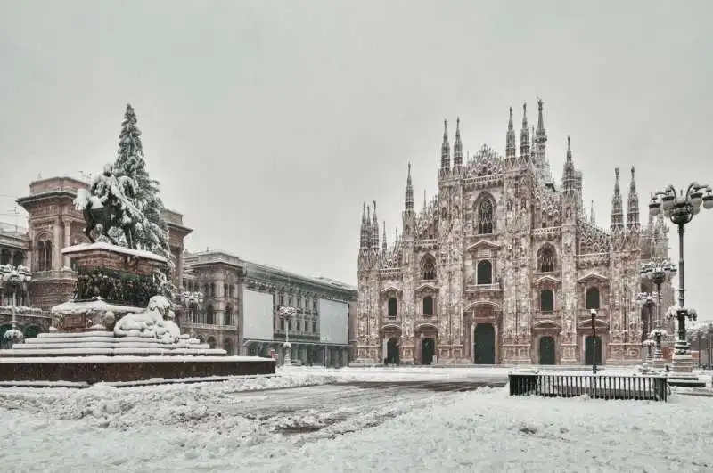 neve a milano