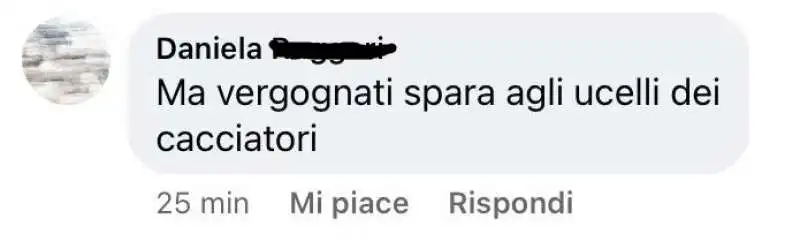 offese contro le donne che vanno a caccia 6