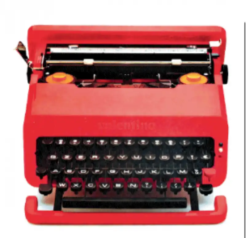 OLIVETTI ROSSA SOTTSASS